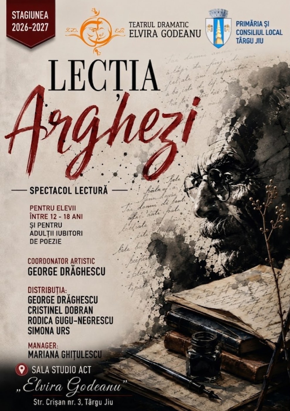 Afișul oficial: LECȚIA ARGHEZI